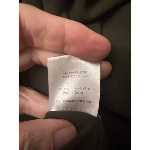 Fame and Partners The Landry Midi Dress in Khaki 8 - Picture 14 of 14